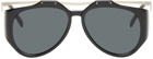 Saint Laurent Black & Gold SL M137 AMELIA Sunglasses