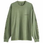 Neighborhood Men's LS-12 Long Sleeve T-Shirt in Olive Drab