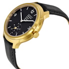 Mondaine Helvetica No 1 Bold Smart Black Dial Black Leather Mens Watch MH1B2S20LB