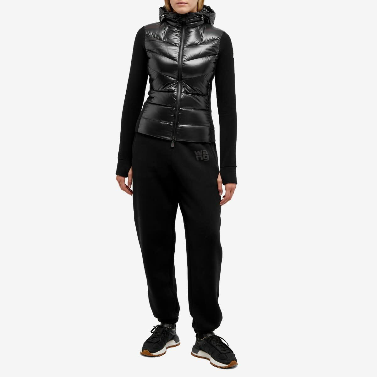Moncler Grenoble Women's Padded Zip Up Cardigan in Black