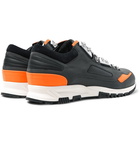 Lanvin - Suede and Leather Sneakers - Men - Black