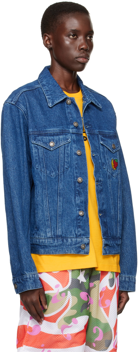 Sky High Farm Workwear Navy Perennial Denim Jacket