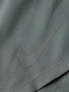 Nike Running - Stride Straight-Leg Dri-FIT Shorts - Gray