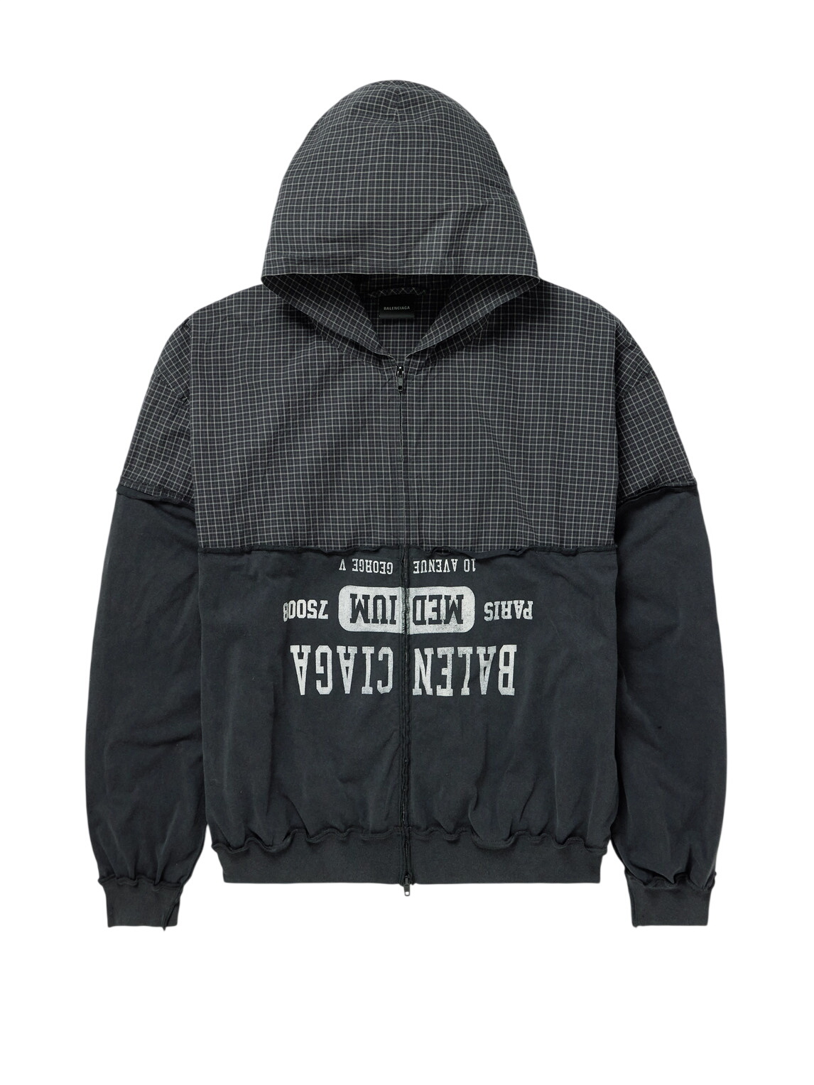 Balenciaga - Denim pullover jacket Balenciaga