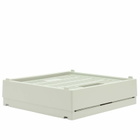 HAY Cube Recycled Colour Crate in Grey 
