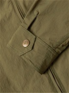 MAN 1924 - Cotton-Blend Shell Hooded Parka - Green