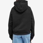 AMI Paris Women's Tonal ADC Cropped Hoodie in Black