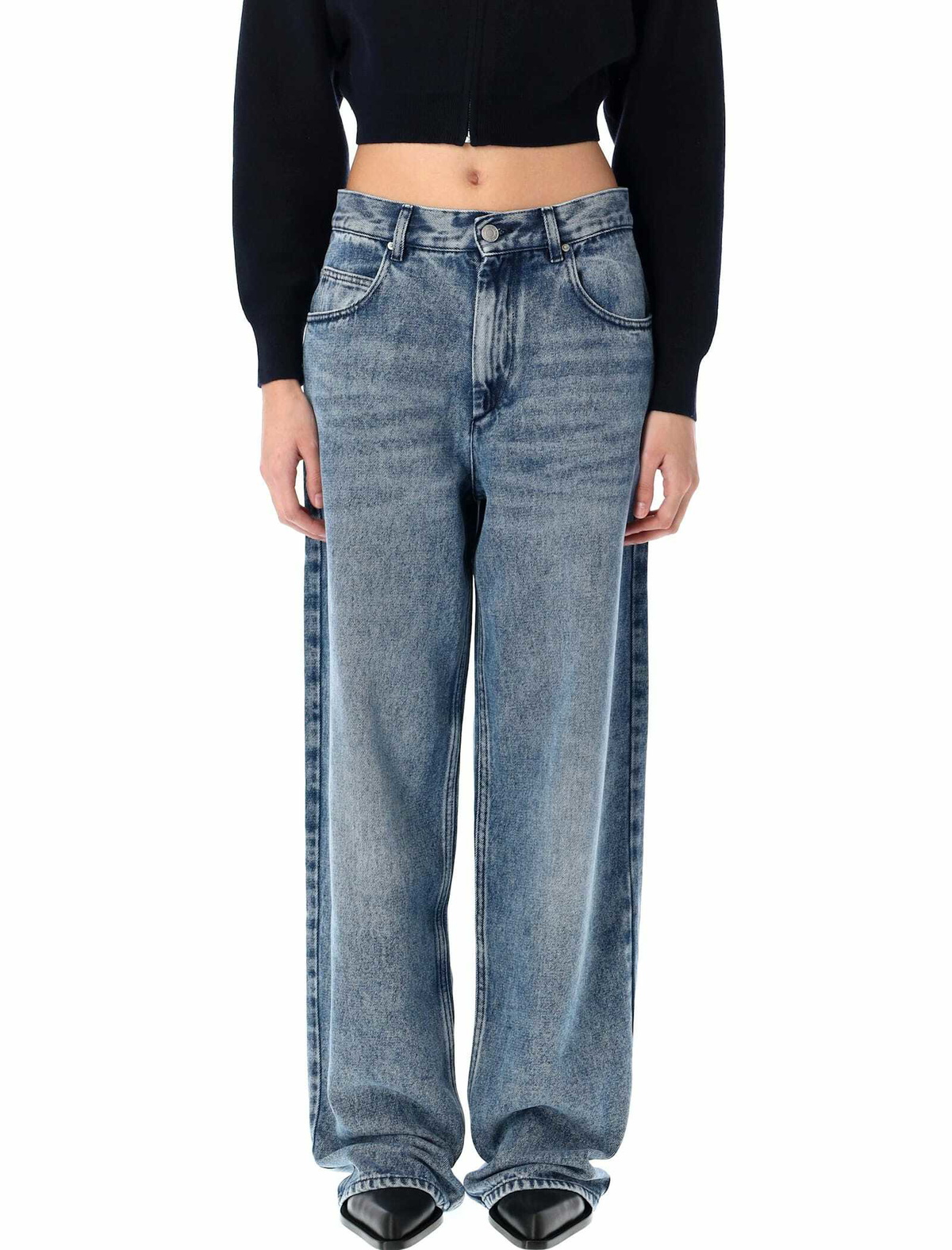 Isabel Marant Beryl Barrel-leg Jeans Blue Isabel Marant