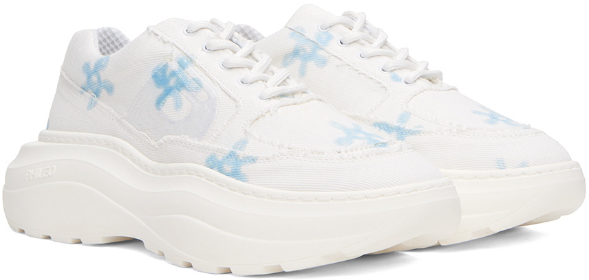 Phileo White 003.3 Rocker Sneakers