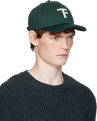 TOM FORD Green Brushed Cotton Cap