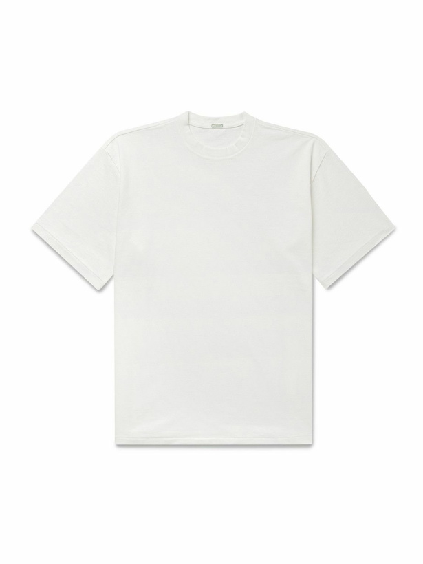 Photo: A.PRESSE - Cotton-Jersey T-Shirt - White