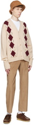 Manors Golf Brown Cotton Pants