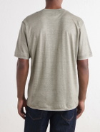Eleventy - Linen T-Shirt - Green
