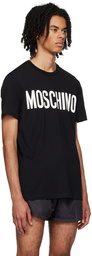 Moschino Black Printed T-Shirt