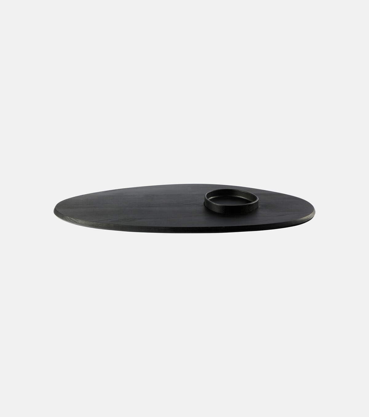 Serax Dune wooden platter and bowl by Kelly Wearstler