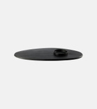 Serax Dune wooden platter and bowl by Kelly Wearstler