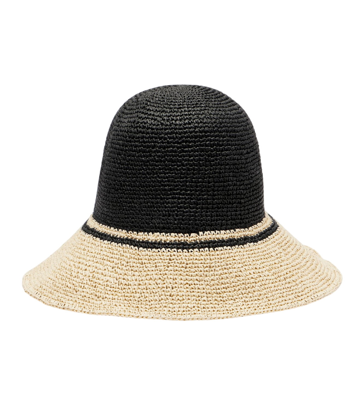 ☆Sale新品 TOTEME Paper straw hat BLACK Woven paper straw hat black – TOTEME
