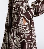 Alémais Lori printed shirt dress