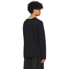 Yohji Yamamoto Black Yohji Sweater