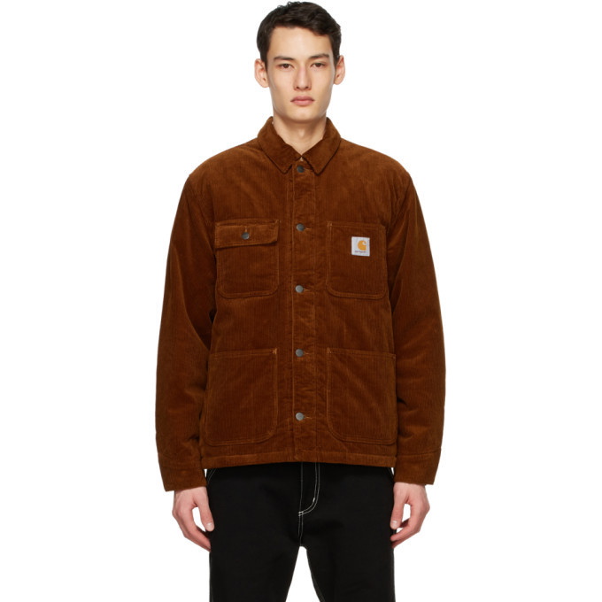 Photo: Carhartt Work In Progress Brown Corduroy Michigan Jacket