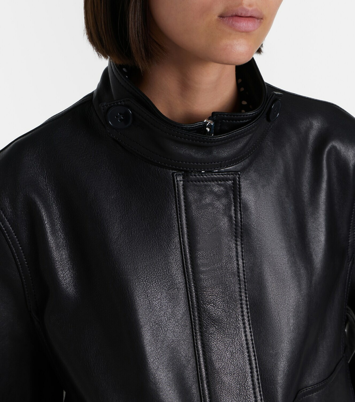 Nour Hammour Rios leather jacket