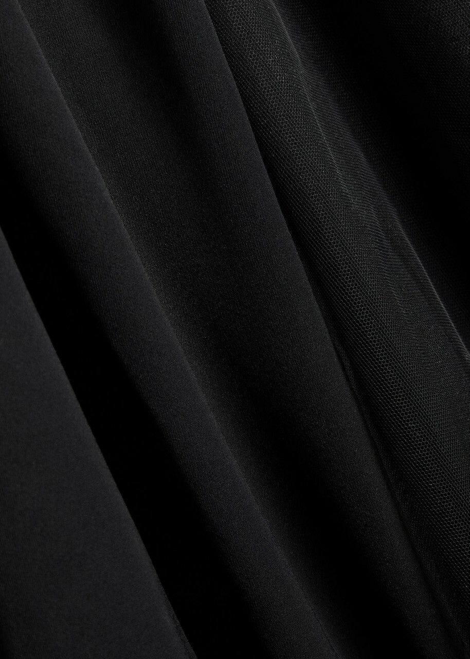 Anna October Ariadne Embellished Stretch-crepe Maxi Dress Black