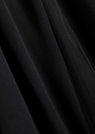 Anna October Ariadne Embellished Stretch-crepe Maxi Dress Black