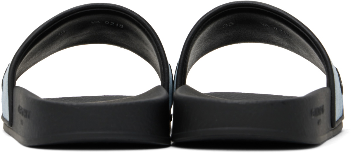 Givenchy Blue Slide Flat Pool Slides
