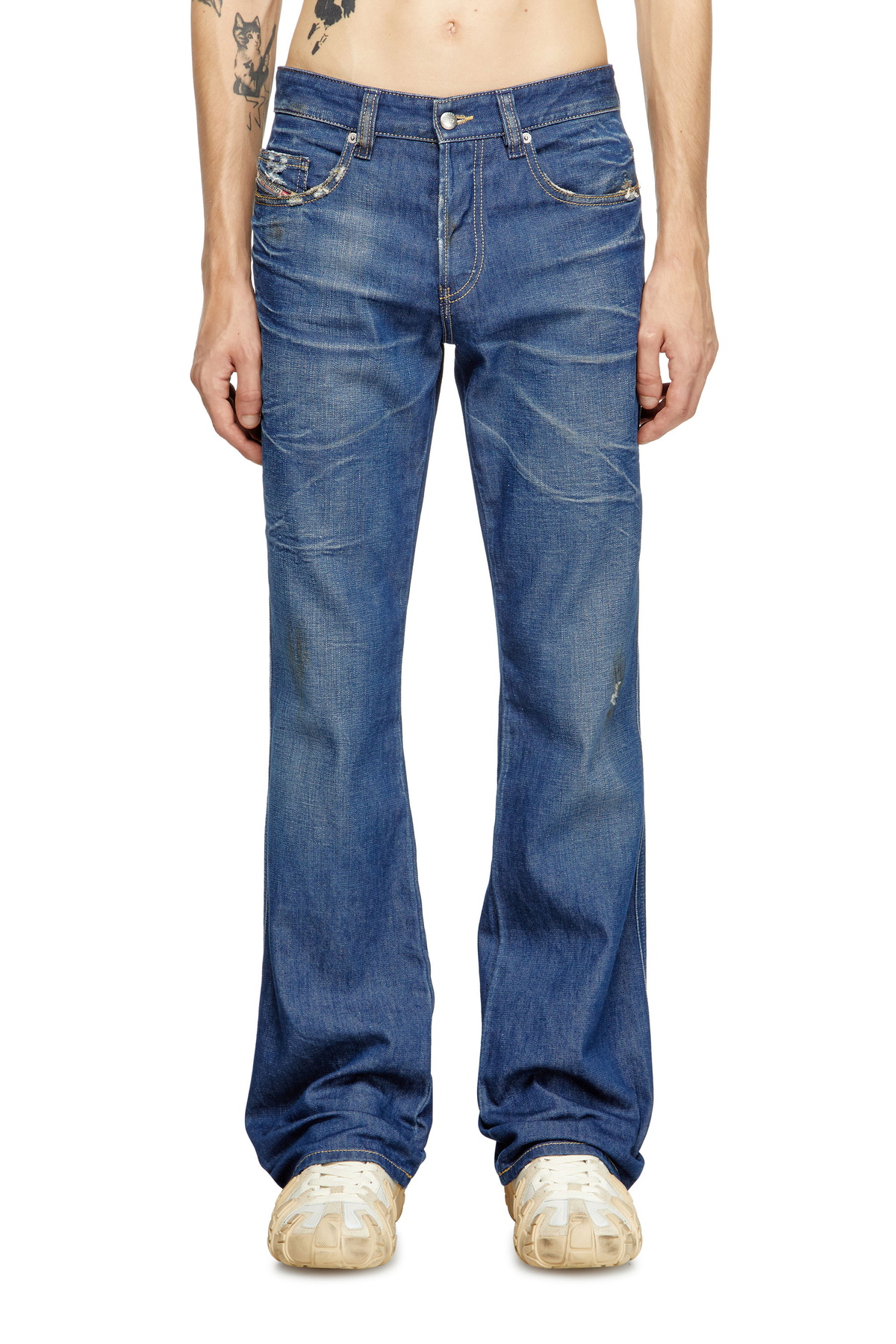 Diesel Bootcut Jeans - 1998 D-Buck - Jeans Mens in Blue Diesel