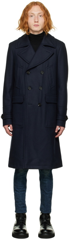 Photo: Belstaff Blue Milford Coat