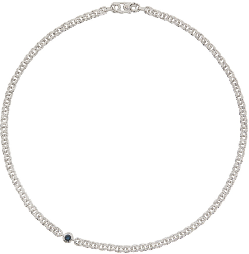 Vasiliki Silver Oros Necklace