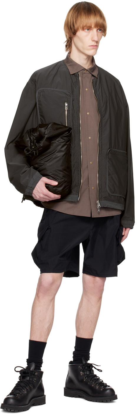 meanswhile Brown Trinity Shirt