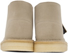 Clarks Originals Beige Coal Desert Boots