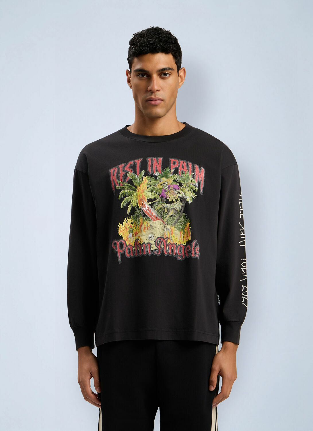 Palm Angels Rest In Palm Long Sleeve T-Shirt