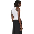 Vivienne Westwood White Gold Orb 90s Tank Top