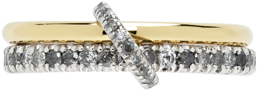 Spinelli Kilcollin Gold & Silver Astrid Gris Ring