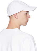 Sporty & Rich White Sponge Cap