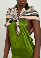 LA Double J Printed Scarf - Multicoloured - One Size