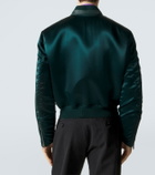 Tom Ford Satin bomber jacket