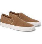 Common Projects - Suede Slip-On Sneakers - Men - Tan