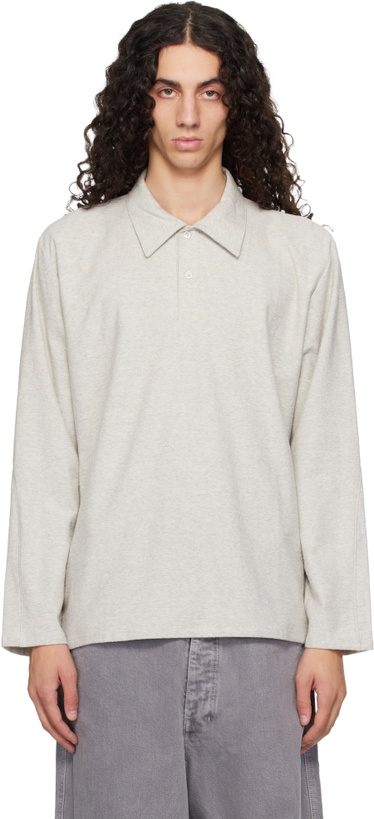 Photo: Lady White Co. Gray Nep Polo