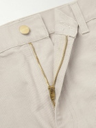 Carhartt WIP - Single Knee Straight-Leg Cotton-Canvas Trousers - Neutrals