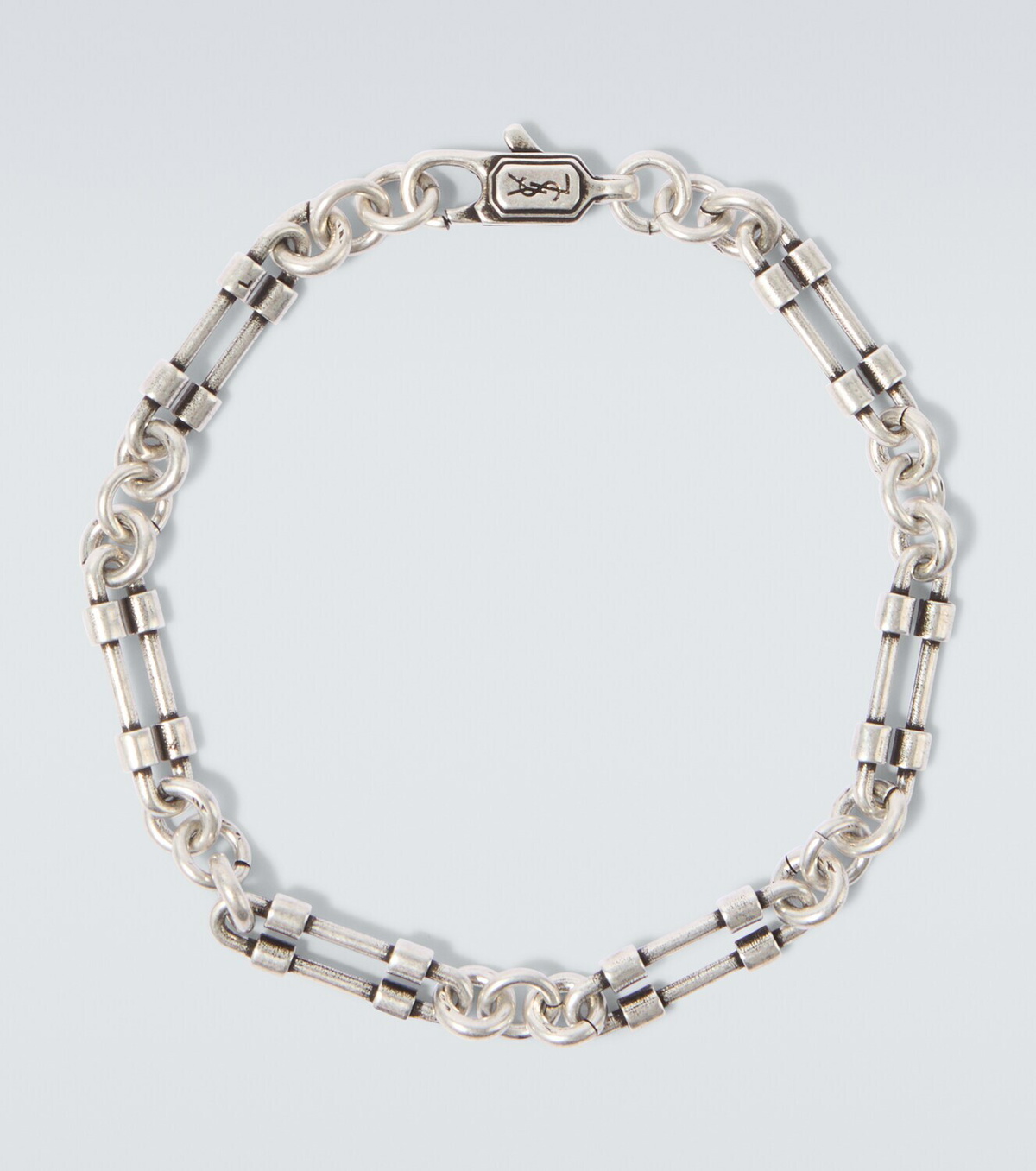 Saint Laurent Cassandre chain bracelet
