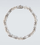 Saint Laurent Cassandre chain bracelet