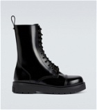 Valentino Garavani Camden leather lace-up boots