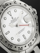 Stephanie Windsor - Pre-Owned 2002 Rolex Explorer II Automatic 40mm Stainless Steel Watch, Ref. No. 16570