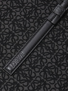 Loewe - Leather-Trimmed Logo-Jacquard Canvas Tote Bag