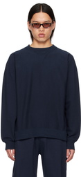 nanamica Navy KODENSHI Sweatshirt