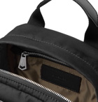Givenchy - Downtown Leather-Trimmed Canvas Messenger Bag - Black