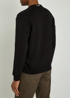 C.P. Company Logo Cotton Sweatshirt Black